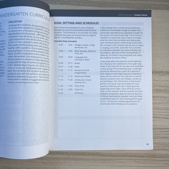 Alpha Omega Math Homeschool Curriculum Kindergarten Lifepacs Christian - Picture 15 of 16